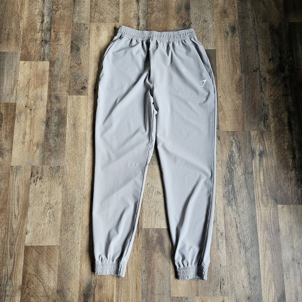Gymshark Grey Lightweight Activewear Joggers Track Pants Size Small Athleisure